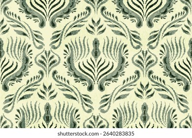 abstract motifs or damask motifs for fabric backgrounds, covers, wallpaper, etc.