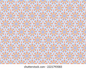 Abstract Motifs Modern Vector Lotus Flower Floral Botanical Artdeco Cute Elegant Shape, decorative repeat seamless pattern suitable for wrapping paper, skirt, print, wallpaper, Fashionable, Dress 