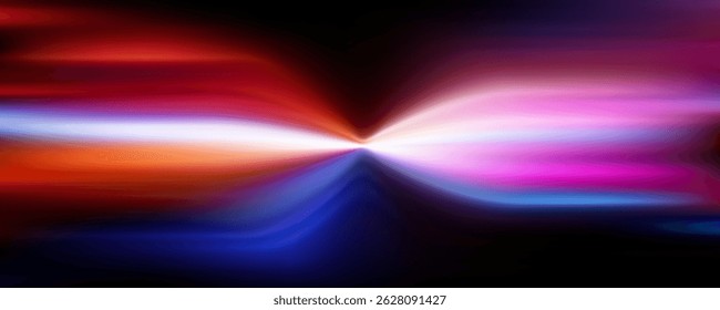 Abstract motion blur background with power explosion