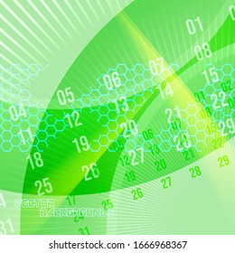 Abstract motion colors vector on a green wallpaper background