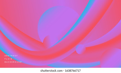 Abstract Motion Fluid Background Vector Illustration.