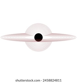 Abstract motion graphic design background . Dot and circle lines  . Transition shapes . Movement composition . Vector illustration