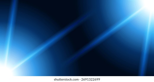 Abstract motion light lines on background. Circle light effect with sparks. Shiny light spark effect scene.