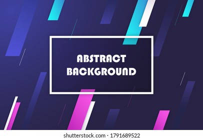 Abstract motion line backdrop, cover. Moving shiny lines wallpaper template. Vector illustration. EPS 10