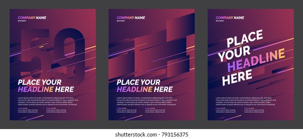 Abstract motion templates. Applicable for Banners, Placards, Posters, Flyers.