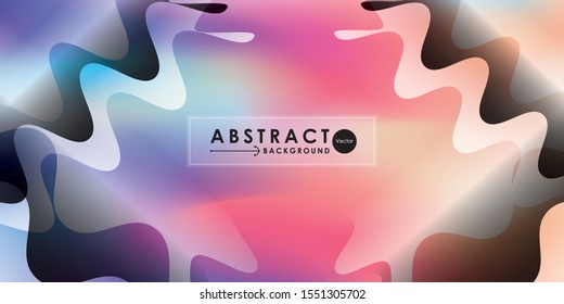 Abstract motion wave background illustration