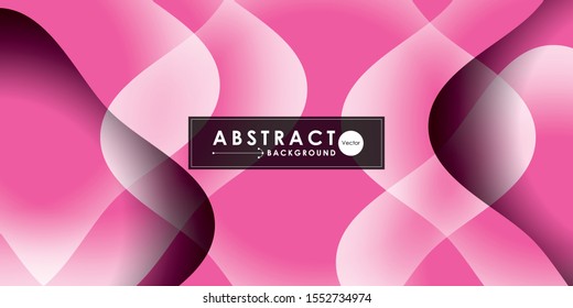 Abstract motion wave background with pink and gray color