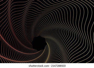 Abstract motion wave gradient line background