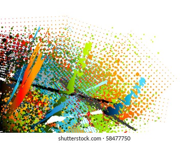 abstract motley background