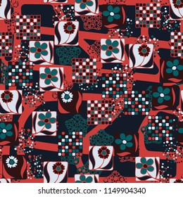 Abstract motley multicolored pattern. For admirers of a fashionable texture.