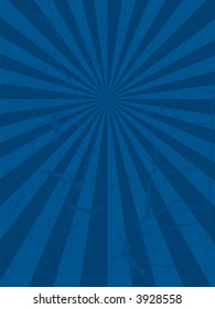 Abstract mottled blue background with a radiating design