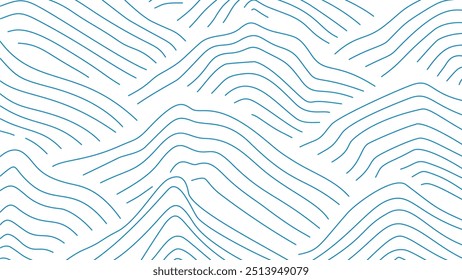 Fundo abstrato da montanha. Plano de fundo da montanha de estilo de linha. Desenhado à mão ilustração das artes da linha de Montanha.