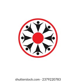 diseño vectorial del icono del logotipo azul de montaña abstracto