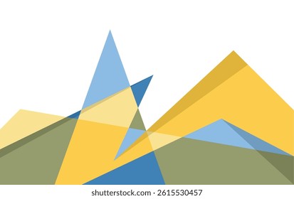 Abstract Mountain Modern Design Background