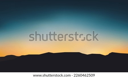 Similar – Sunrise in the sea for background