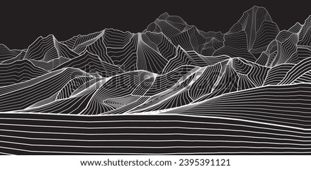 Similar – plateau Environment Nature