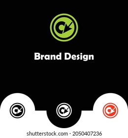 Resumen de la plantilla de diseño del logotipo de flecha del ratón en un círculo.
flecha del ratón, haga clic en el diseño del logotipo del cursor.