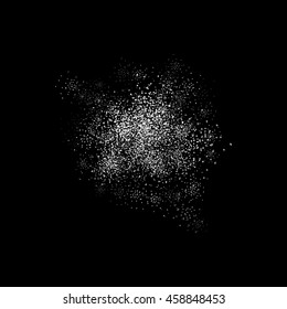 Abstract movement of grain or dust particles. Vector format.