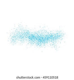 Abstract movement of grain or dust particles. Vector format.