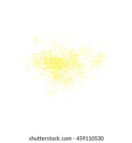 Abstract movement of grain or dust particles. Vector format.