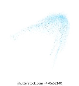 Abstract movement of grain or dust particles. Vector format.