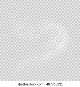 Abstract movement of grain or dust particles. Vector format.
