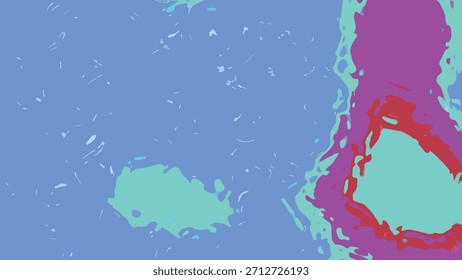 Abstract moving background with dots on a gradient purple and pink color scheme design, Abstracts Liquid Water B, royalty stock.