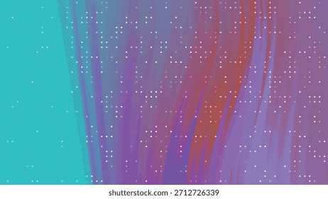 Fondo móvil Abstractas con puntos y colores vibrantes para el diseño digital moderno, abstractos Twirl Blink Dot, stock de Regalías.