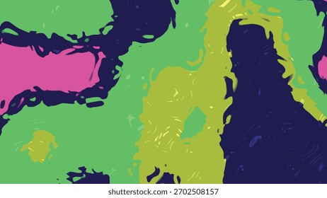 Fundo de movimento abstrato com cores vibrantes e formas líquidas fluindo para projetos criativos, Abstracts Liquid Water C, imagem de royalty Stock.