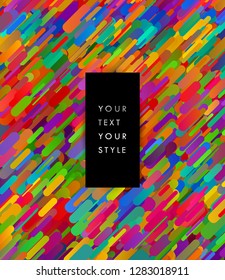 Abstract moving lines, futuristic and dynamic concept digital background, colorful vector illustration.