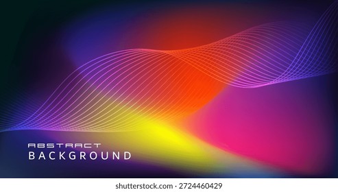 Abstractas: Las ondas en movimiento sobre un fondo de gradiente vibrante crean dimensión, fluidez y una sensación moderna.
La atmósfera brillante y enérgica utiliza una paleta de colores de azul, púrpura, rojo, amarillo y rosa, dispuestos para crear múltiples puntos focales.
El fondo de degradado presenta un degradado de tonos azul oscuro en la parte superior izquierda a tonos más claros y cálidos en la parte inferior derecha, como amarillo, púrpura, rojo y rosa, lo que da la profundidad y dimensión de la Imagen.
Las ondas blancas delgadas se curvan a través de la Imagen, superponiéndose en múltiples capas para crear una cuadrícula de ondas. Las líneas tienen diferentes grosores y transparencia para crear una apariencia fluida sin interferir con el área de texto.
Los reflejos borrosos y el resaltado de los colores crean un aspecto suave y dimensional. Algunas áreas se difuminan para resaltar las líneas.
