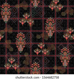  abstract  mughal motif bunch Geometric textures  background