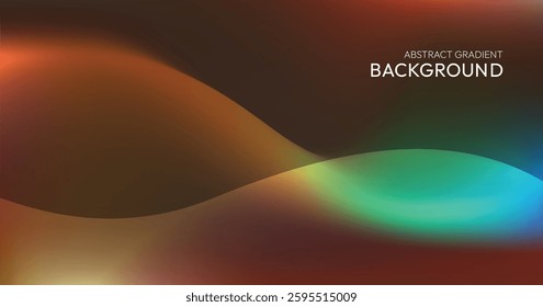 Abstract Multi color Gradient Background, Colorful Liquid Flow, Dynamic Gradient Design, Vibrant Abstract Gradient with 3D Effect, Modern Colorful Flow Background, vector illustration