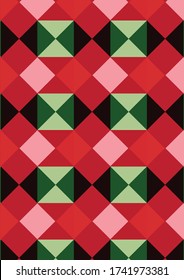 fondo de cuadrados de múltiples colores abstractos para la cubierta del libro, fondo, patrón, plantilla o fondo de pantalla