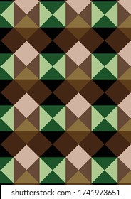 abstract multi color squares background for book cover, background, pattern, template or wallpaper