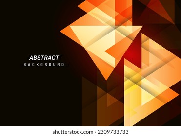 Abstract multi triangle pattern colorful dynamic design background