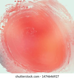 Abstract multicolor aquarelle background. Gradient hand made watercolor stock wallpaper. Textured warm colored template.