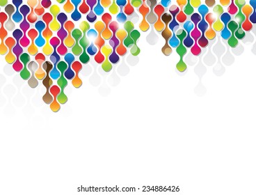 Abstract multicolor background