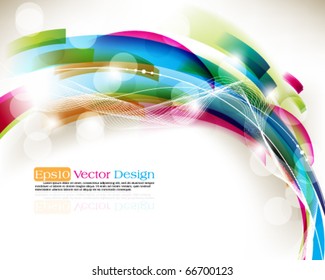 Abstract multicolor background