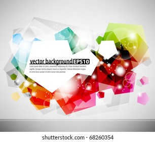 Abstract multicolor background