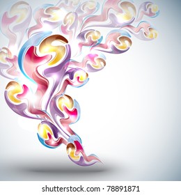 Abstract multicolor background