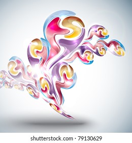 Abstract multicolor background