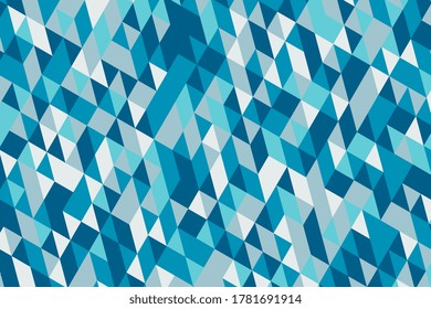 Abstract multicolor background filled with colorful triangles. Modern geometric pattern for websites or mobile app wallpaper. Vector eps10