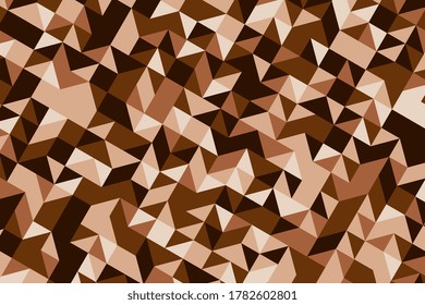 Abstract multicolor background filled with colorful triangles. Modern geometric pattern for websites or mobile app wallpaper. Vector eps10