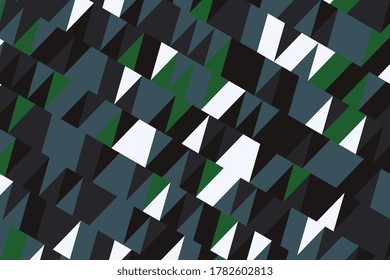 Abstract multicolor background filled with colorful triangles. Modern geometric pattern for websites or mobile app wallpaper. Vector eps10