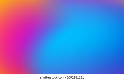Abstract multicolor background  Smooth color gradation  Liquid colorful gradient background  Vector illustration for your graphic design  template  banner  poster website
