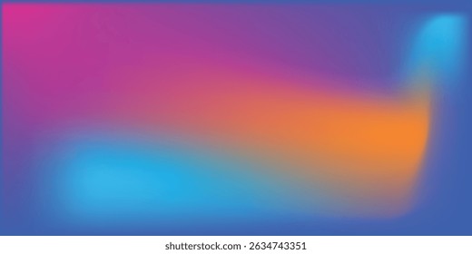 Abstract multicolor background. Smooth color gradation. Liquid colorful gradient background. Vector illustration for your graphic design