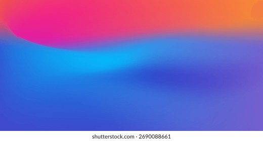 Abstract multicolor background. Smooth color gradation. Liquid colorful gradient background. Vector illustration for your graphic design, template, banner, poster or website
