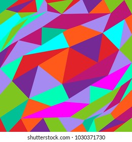 Abstract multicolor background. Vector cover design. Polygonal design for business.