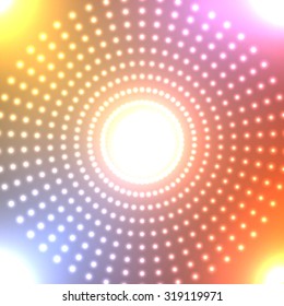 Abstract multicolor bright neon background.